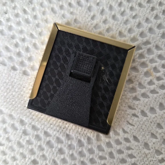 Vintage 3 Mini Photo Frame Set Gold Tone Square Oval Heart - New in Box - Picture 4 of 6